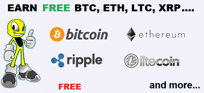 earn free Cryptocurrency